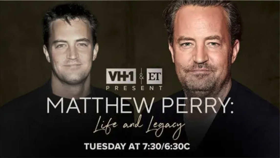 Matthew Perry: Life and Legacy,’ the tribute special is scheduled to air on VH1 on Nov. 7